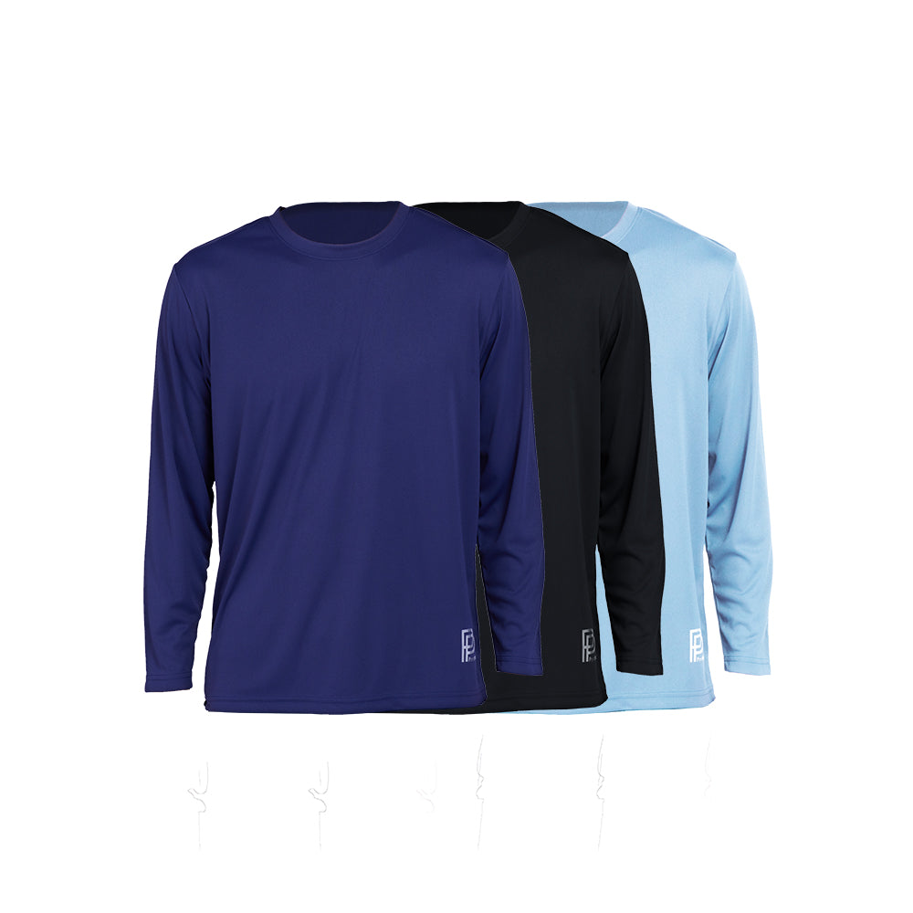 Multi-functional Graphene Thermoregulating Long-sleeve Shirt (Pack of 3)