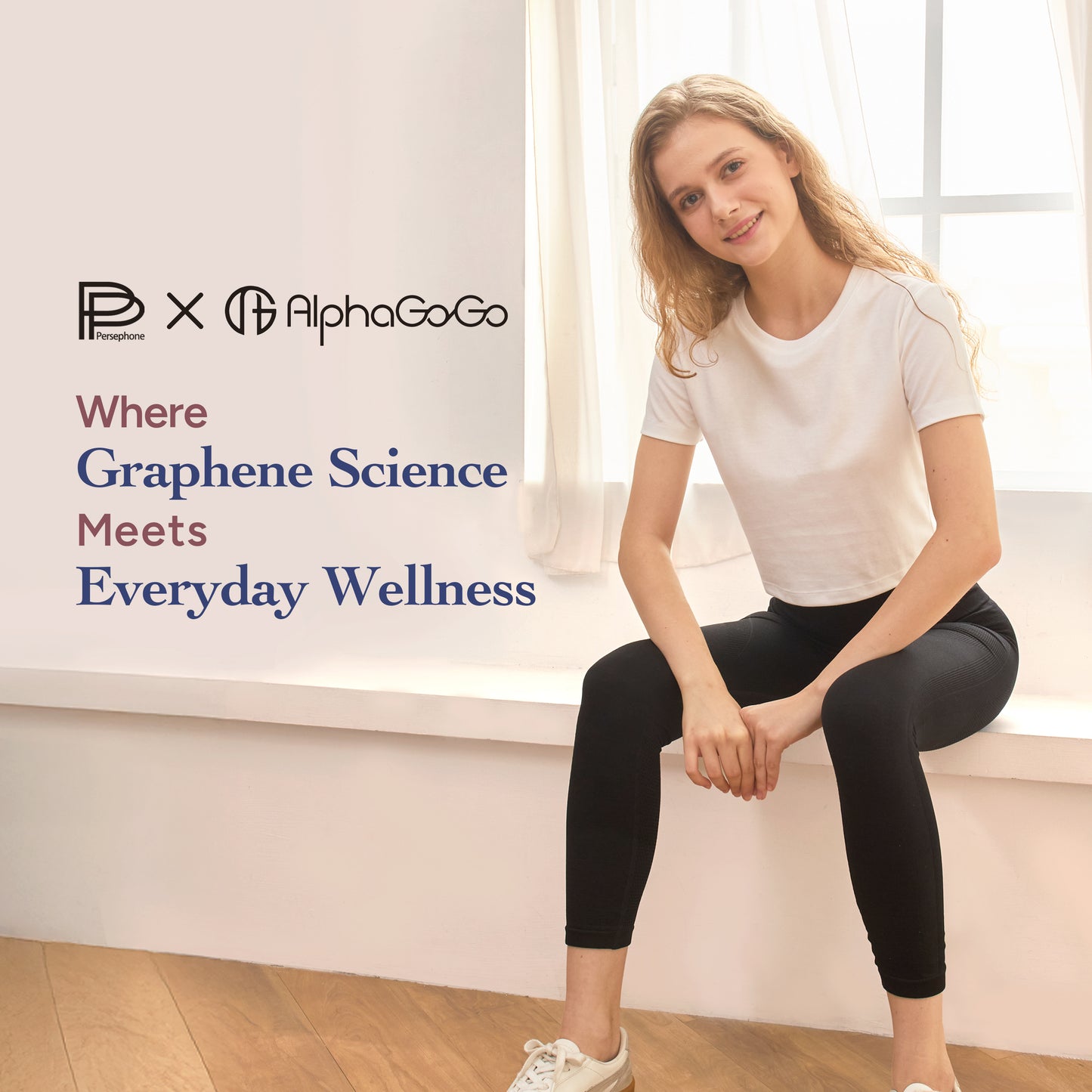 女款石墨烯增強熱恢復壓縮緊身褲